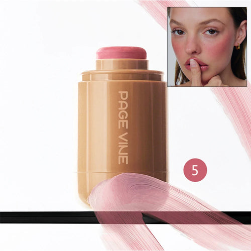 PAGE VINE Pocket Blush Stick Multi-Functional 6 Colors Lip & Cheek