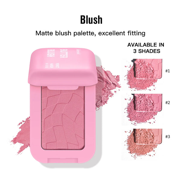 Professional Makeup Powder Blush 12HR Wear Vegan Formula Blusher