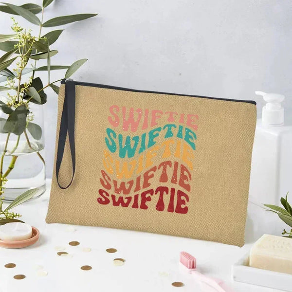 Taylor Classic Music Make Up Bag Swift Makeup Brush Pouch Stylish