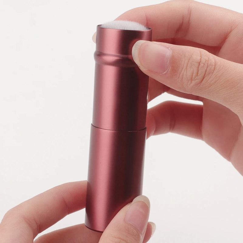 1pc Retractable Brush Makeup Brush Powder Blusher Powder Brush Mini