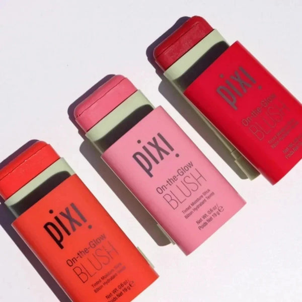 Cheek 3-in-1 Lip Tinted Moistured Blush Stick Silky Brighten Blush