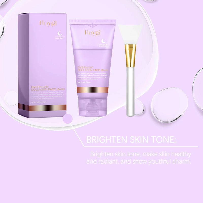 Collagen Overnight Wrapping Mask Fade Fine Lines Firming Deep