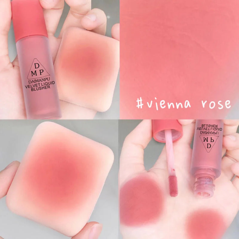 Liquid Blush Long-acting Waterproof Easy Halo Dye Brightens The Face
