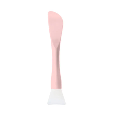 1Pcs Silicone Facial Mask Brush Soft Head with Scraper Integrated