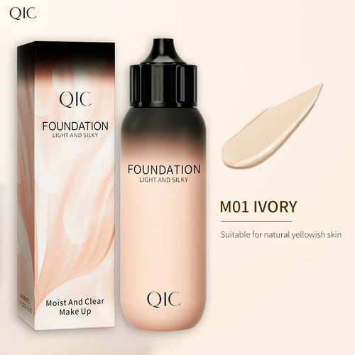 30ml Liquid Foundation Cream Waterproof Oil-control Cover Acne Base