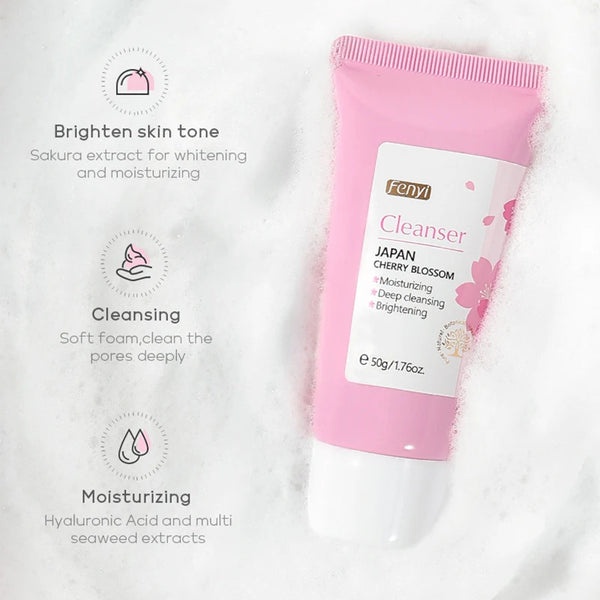 Vitamin C Facial Cleanser Skin Deep Cleansing Moisturizing Blackhead