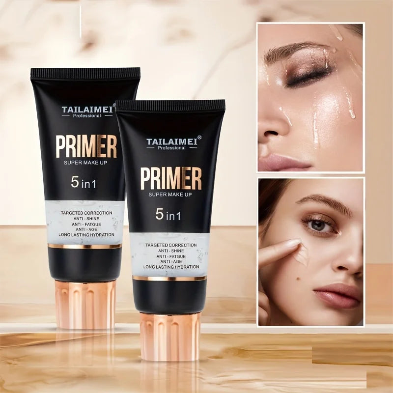 Waterproof Base Transparent Gel Makeup Primer - Full Coverage Matte