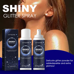 Jaysuing Shiny Glitter Spray Body Hair Clothes Highlighter Powder