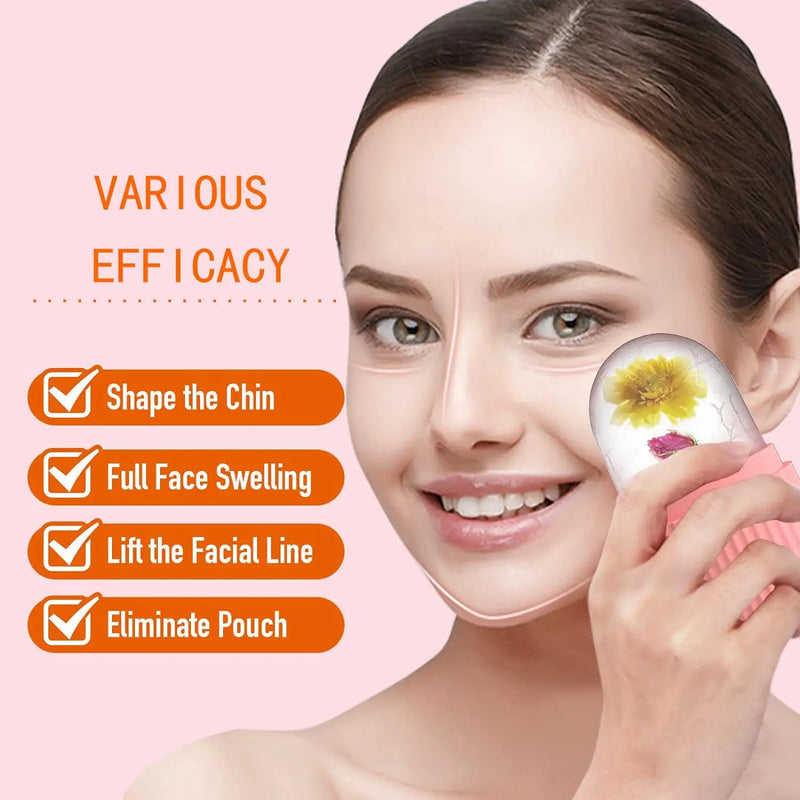 Silicone Ice Face Roller Contour