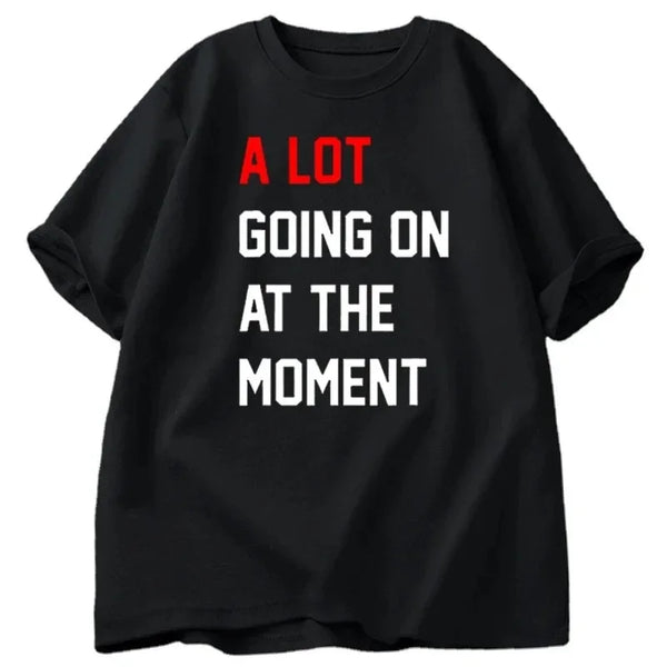 Summer Fashion Letter Print T Shirt for Fans Gift Clothing Womens