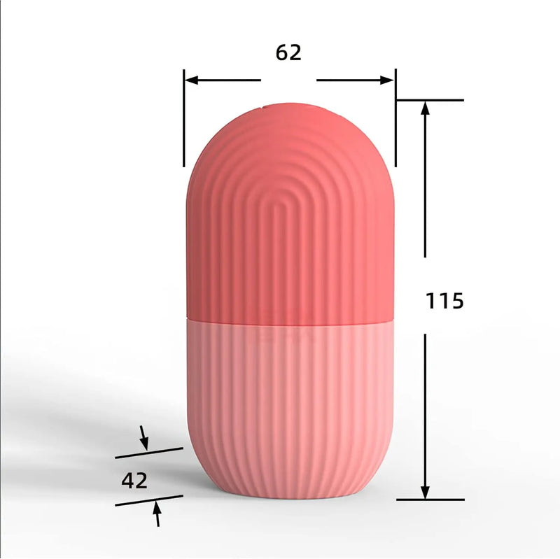 Silicone Ice Face Roller Contour