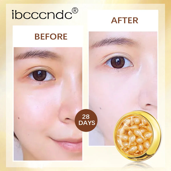 90 Pcs/Bottle Retinol Serum Ceramide Capsules Night Serum Moisturizing