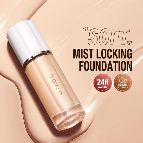 O.TWO.O Liquid Foundation Cream for Face 30ml High Coverage Makeup