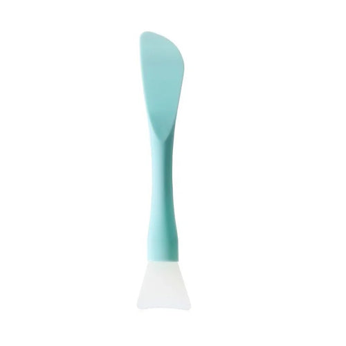 1Pcs Silicone Facial Mask Brush Soft Head with Scraper Integrated