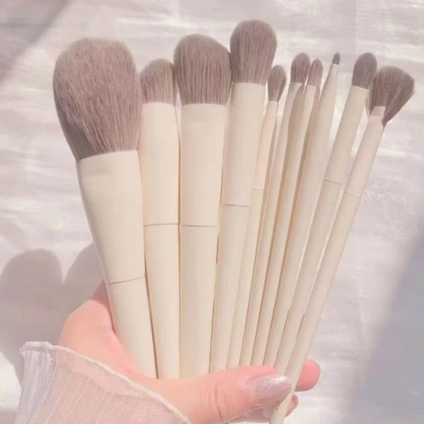 Soft Fluffy Makeup Brushes Set Eye Shadow Foundation Women Cosmetic