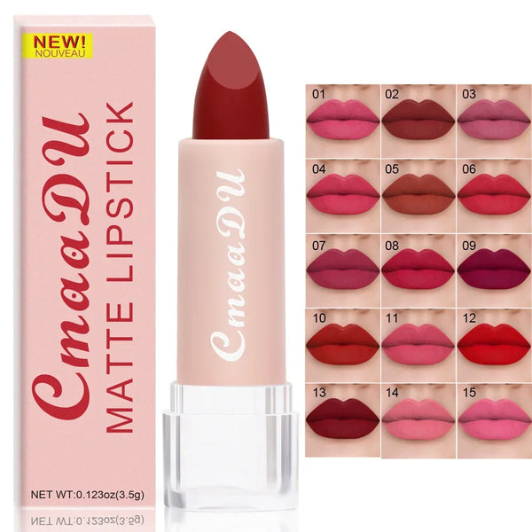 CmaaDu 15Color Pro 24HR Weightless Colour Matte Nude Velvet Liquid