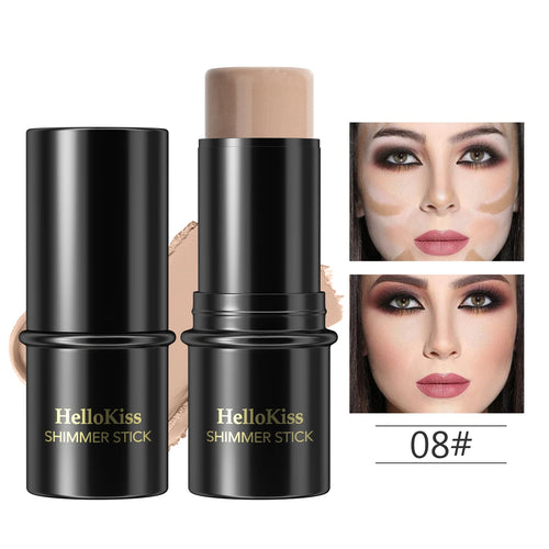 Face Brown Bronzer Contour Stick Face Foundation Makeup Pen Lasting