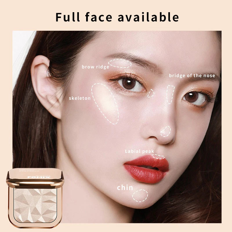 Stereo Star Diamond high Light Powder Pearlescent nose Shadow
