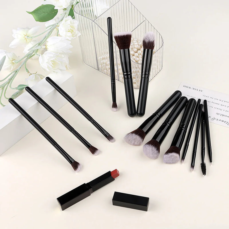 NEW 14PCS Makeup Brushes Set  Soft Fluffy Foundation Blush Powder