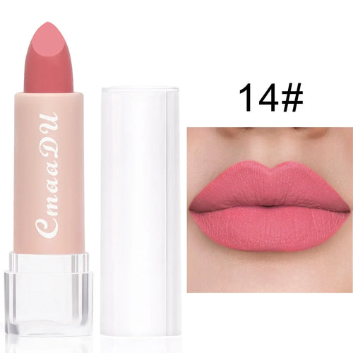 CmaaDu 15Color Pro 24HR Weightless Colour Matte Nude Velvet Liquid