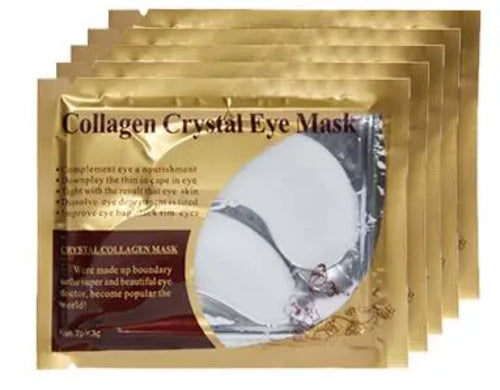 20Pcs=10Pairs Gold Collagen Crystal Eye Mask skincare Eye Patches