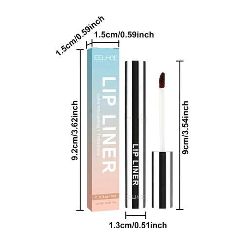 Peel Off Lip Liner Waterproof Long Lasting Lipliner Pencil
