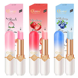 O'CHEAL Color Fruit Lipstick Peach Temperature Changing Lip balm