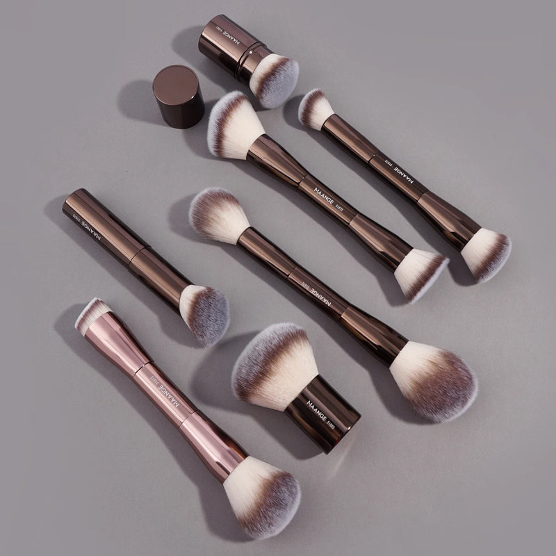 MAANGE Makeup Brushes Double Head Foundation Powder Concealer Blusher