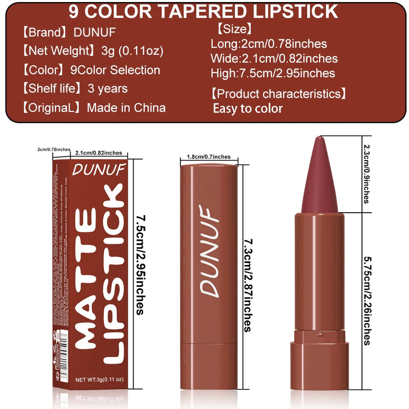 Gradient Lip Liner Pen with Matte Velvet Finish Smooth Application