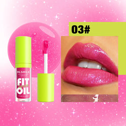 8 Colors Liquid Lip Gloss Non Stick Cup Waterproof