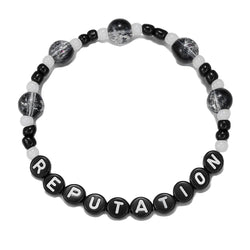 Trendy Taylor Swift Concert Fan Bracelet Crystal Opal Beaded Alphabet