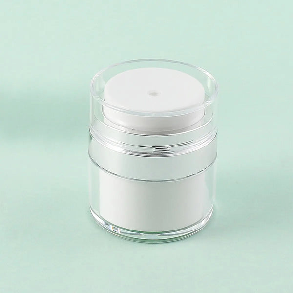 15/30/50ml Air Pump Moisturizer Jar Container Empty Cream Subpackage