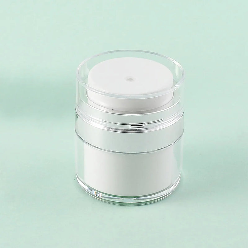 15/30/50ml Air Pump Moisturizer Jar Container Empty Cream Subpackage
