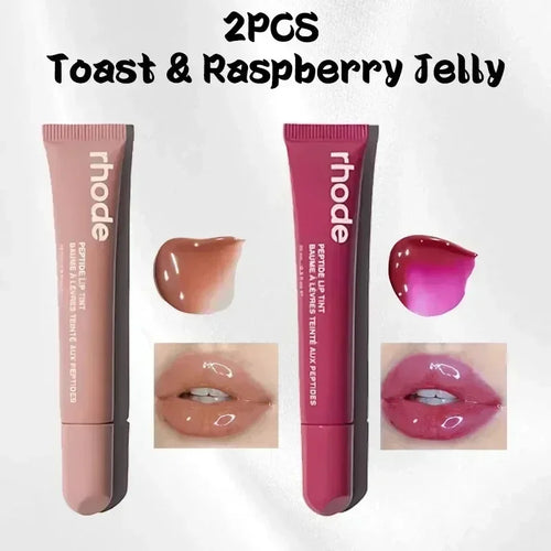 4 Colors Lip Glosses Plump Moisturizing Lip Glaze Essence Gel Oil Long