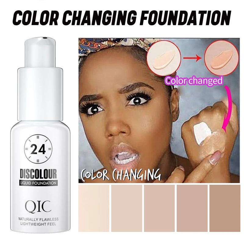 Foundation Magic Color Changing Foundation Liquid Soft Matte Long