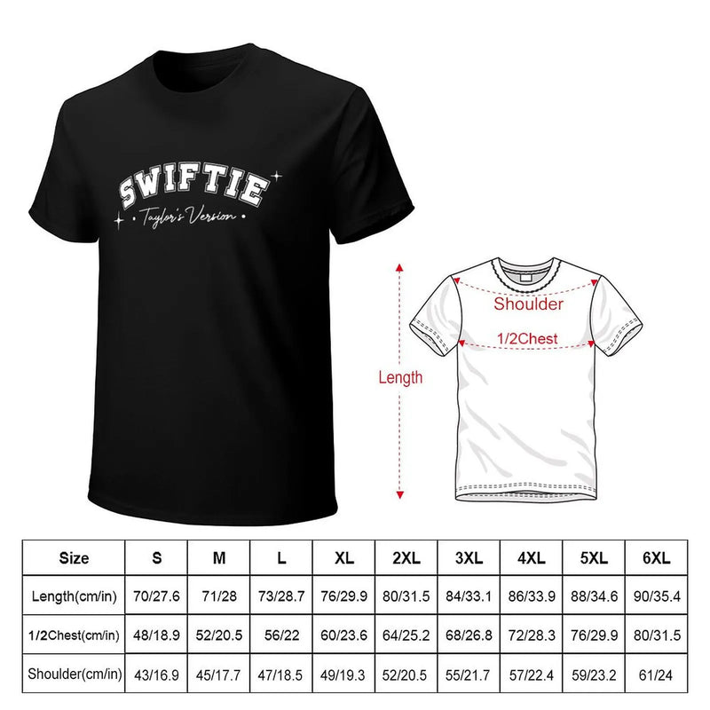 Swiftie Taylor Swifts T-Shirt "Swiftie Taylors Version" Black