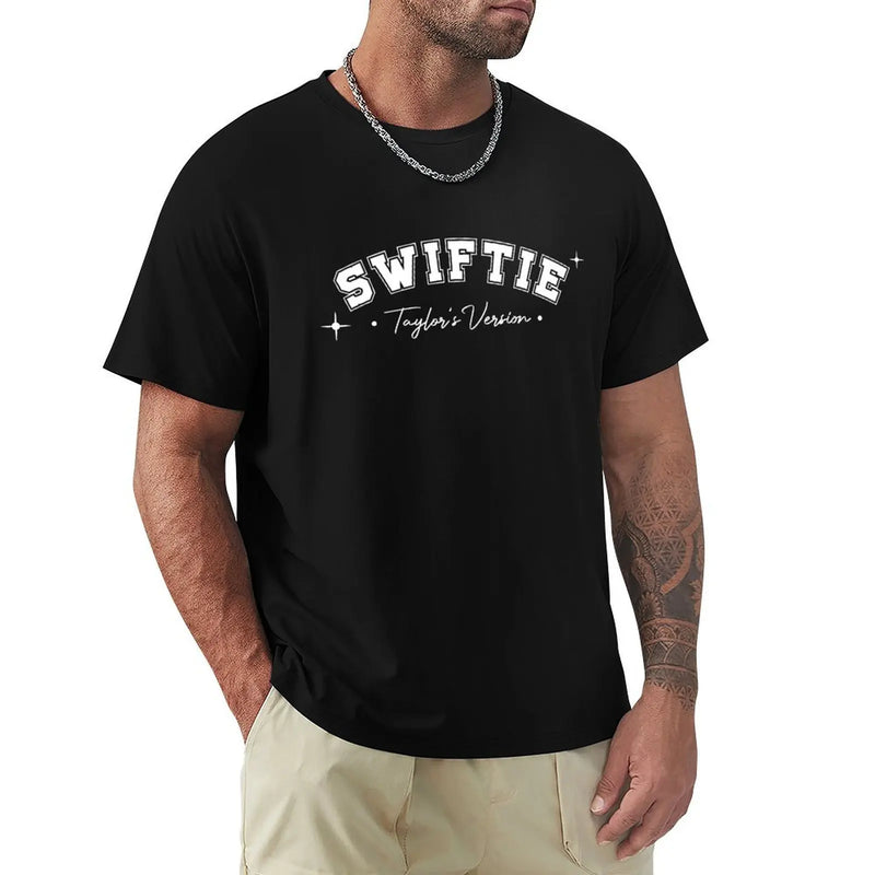 Swiftie Taylor Swifts T-Shirt "Swiftie Taylors Version" Black