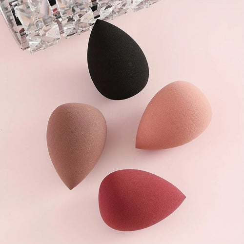 4 Kosmetik Schwamm Sets, Kosmetik Ei, trocken und nass