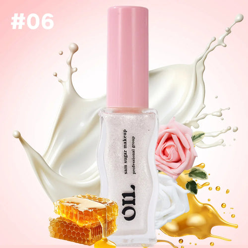 Fruit Honey Essence Lip Oil Sexy Plump Lip Jelly Strawberry Tinted Lip