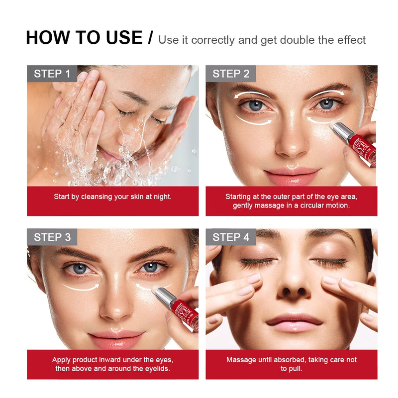 Anti-Wrinkle Eye Cream Retinol Remove Eye Bags Dark Circles Anti Aging