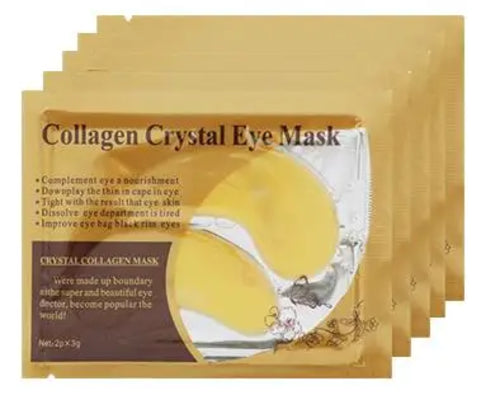 20Pcs=10Pairs Gold Collagen Crystal Eye Mask skincare Eye Patches