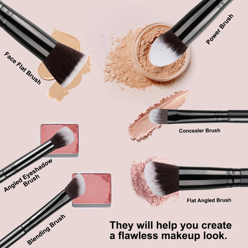 NEW 14PCS Makeup Brushes Set  Soft Fluffy Foundation Blush Powder