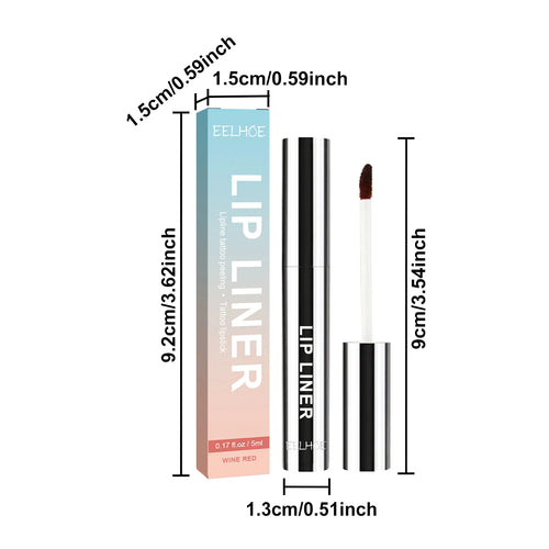 Peel Off Lip Liner Waterproof Long Lasting Lipliner Pencil
