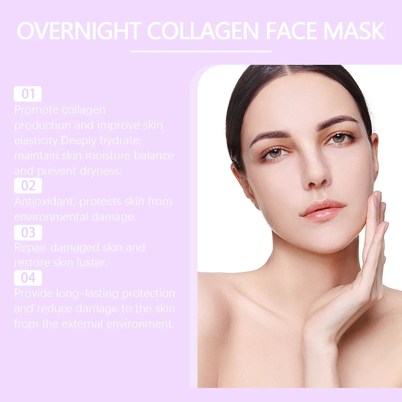 Collagen Overnight Wrapping Mask Fade Fine Lines Firming Deep