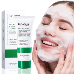 BIOAQUA Salicylic Acid Facial Cleanser Acne Treatment Moisturizing Oil