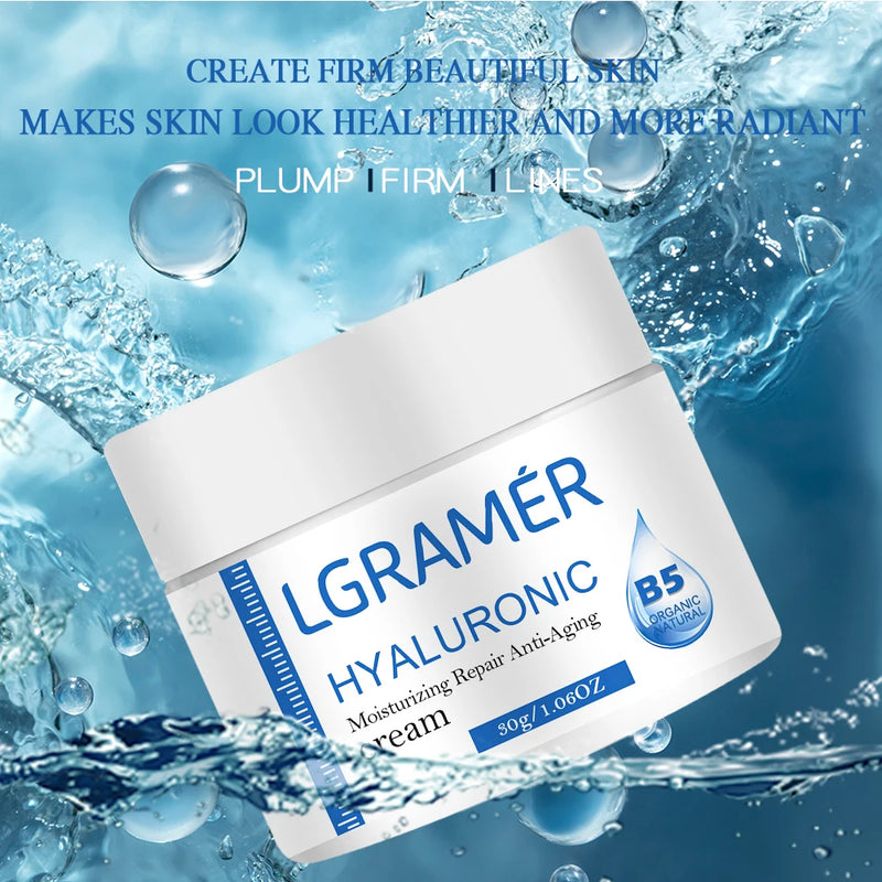 Face Cream Hyaluronic Acid Collagen Reducing Fine Lines Facial Care