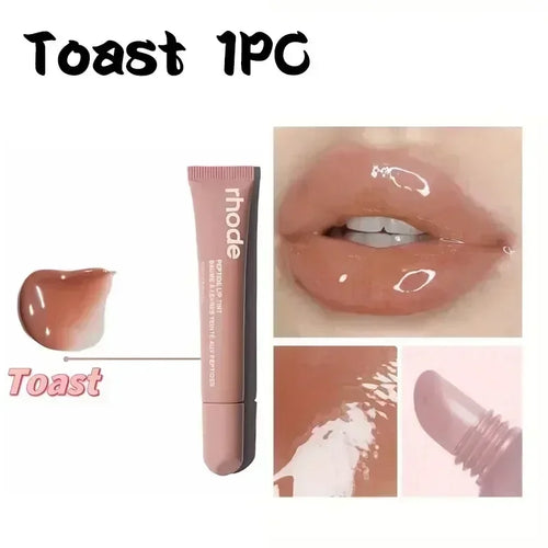 4 Colors Lip Glosses Plump Moisturizing Lip Glaze Essence Gel Oil Long