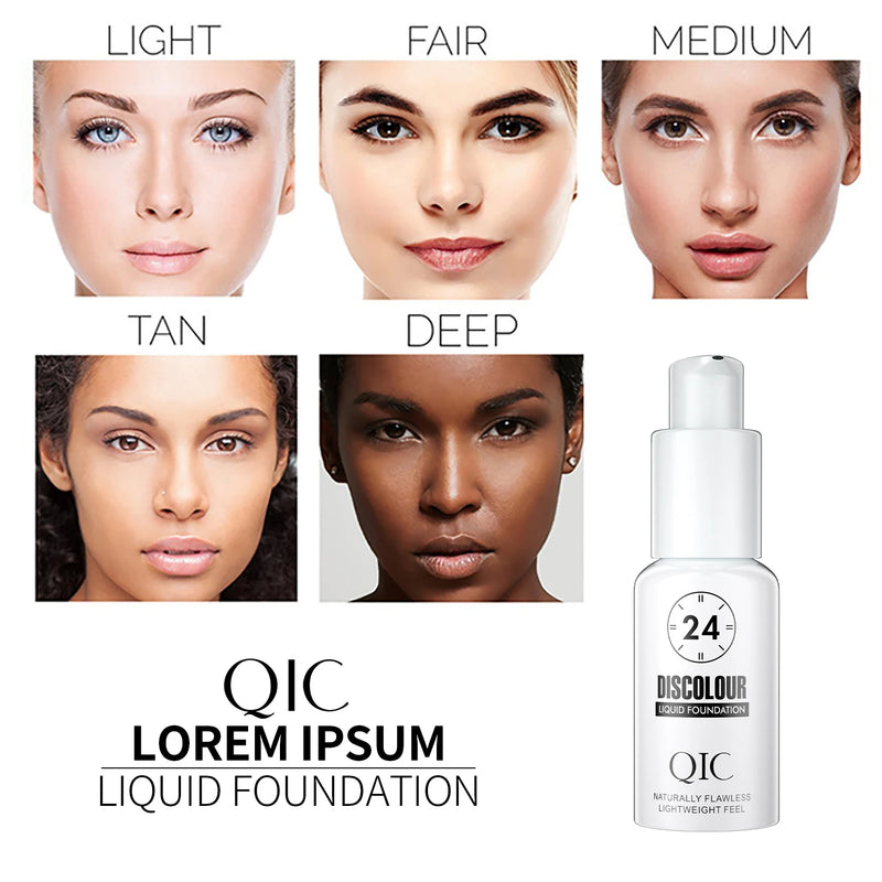 Foundation Magic Color Changing Foundation Liquid Soft Matte Long