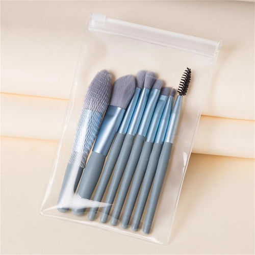 8PCS Soft Fluffy Makeup Brushes Set for cosmetics Foundation Blush