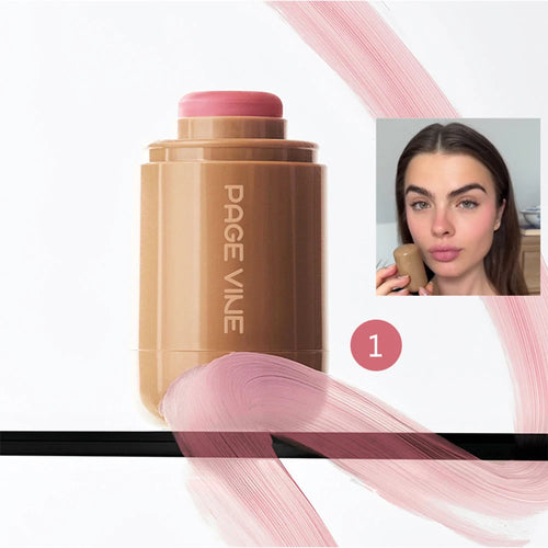 PAGE VINE Pocket Blush Stick Multi-Functional 6 Colors Lip & Cheek